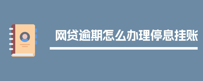 网贷逾期怎么办理停息挂账